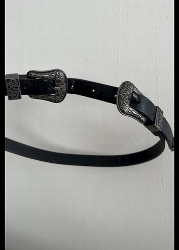 Çift Tokalı Kadın Kemer - Görsel 3
