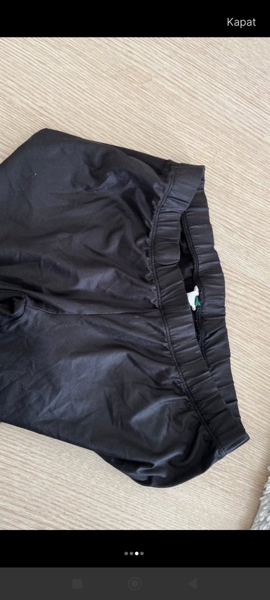 Siyah Kadın tayt parlak - Görsel 2