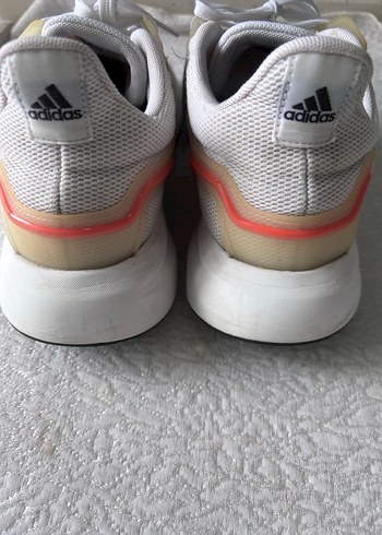 Adidas Beyaz Gri Erkek Koşu Ayakkabısı - Görsel 3