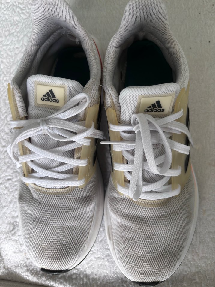 Adidas Beyaz Gri Erkek Koşu Ayakkabısı - Görsel 2