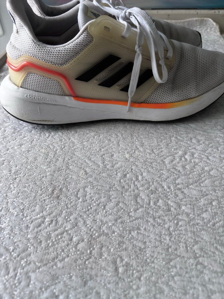 Adidas Beyaz Gri Erkek Koşu Ayakkabısı - Görsel 4