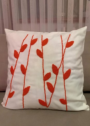 Renkli Punch Nakışlı Yastık Kılıfı - Görsel 5