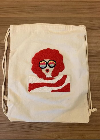 Punch Nakışlı Sırt çantası - Görsel 4