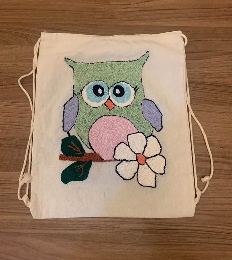 Punch Nakışlı Sırt çantası - Görsel 2