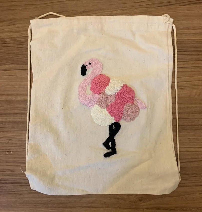 Punch Nakışlı Sırt çantası - Görsel 5