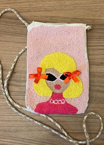 Punch Nakışlı Bohem Örgü Çapraz Çanta - Görsel 3