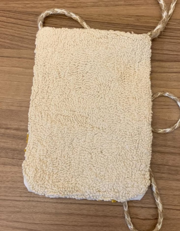 Punch Nakışlı Bohem Örgü Çapraz Çanta - Görsel 2