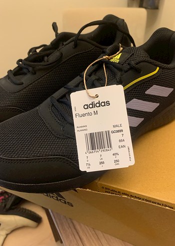 Erkek Siyah Spor Ayakkabı fluento - Görsel 3