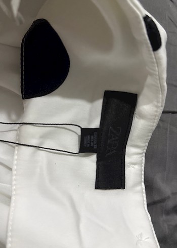 Puantiye Desenli Beyaz Pilili Hamile Eteği - Görsel 2