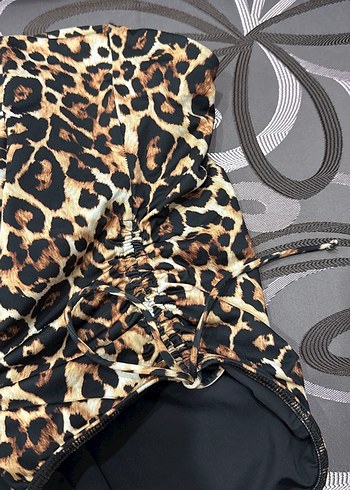 Leopar Desenli Mini Mayo - Görsel 3
