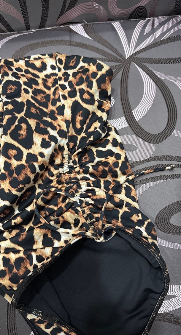 Leopar Desenli Mini Mayo - Görsel 3