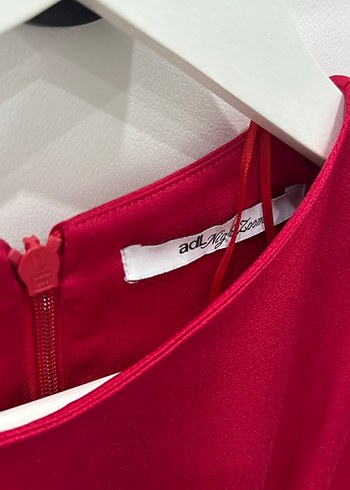 Kırmızı Kemerli Kadın Mini Bluz - Görsel 2