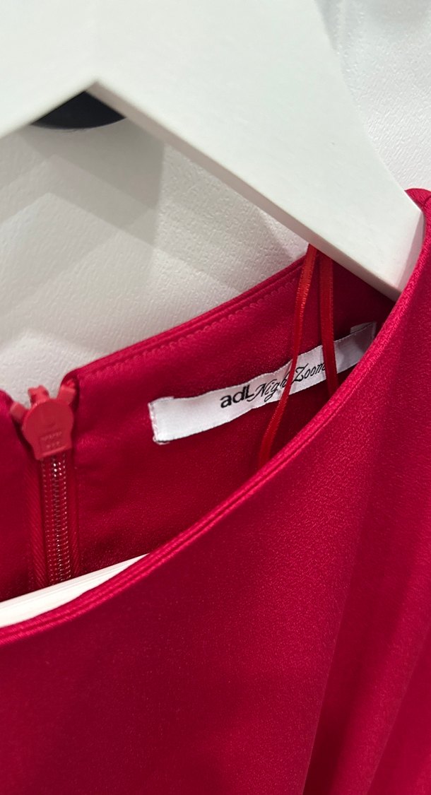 Kırmızı Kemerli Kadın Mini Bluz - Görsel 2