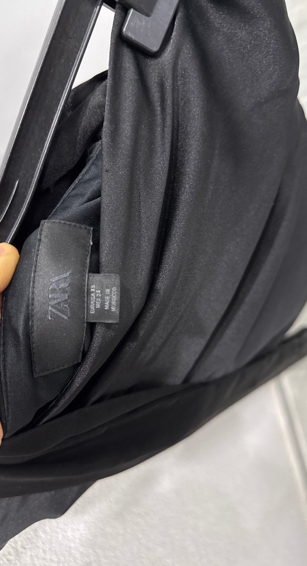 Siyah Halter Yaka Kemerli Mini Bustiyer - Görsel 2