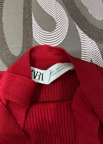 Kırmızı Strappy Kadın Atlet - Görsel 3