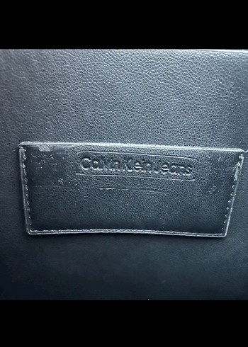  Beden siyah Renk Calvin Klein Kadın Deri Siyah Çanta
