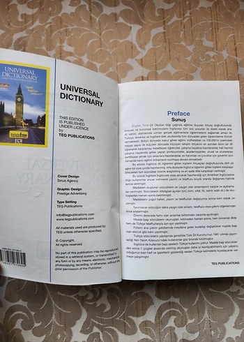 Universal İngilizce-Türkçe Sözlük - Görsel 3
