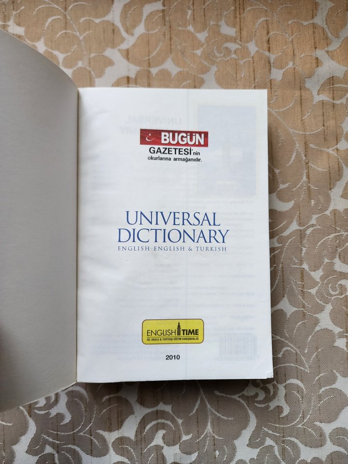 Universal İngilizce-Türkçe Sözlük - Görsel 2