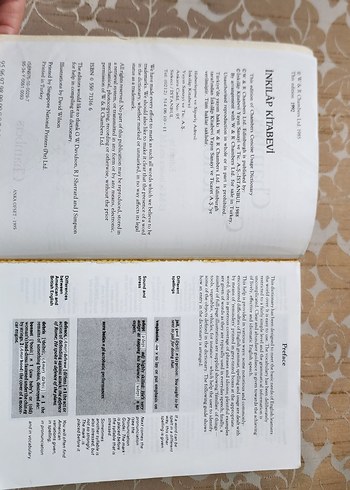 Chambers Concise Usage Dictionary İngilizce - Görsel 2