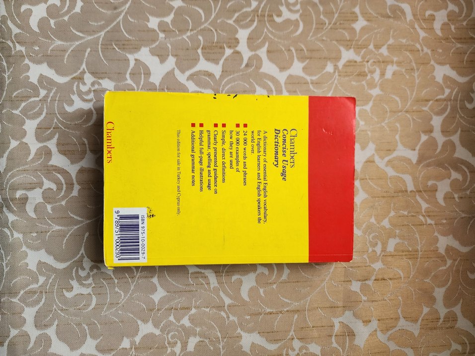 Chambers Concise Usage Dictionary İngilizce - Görsel 4