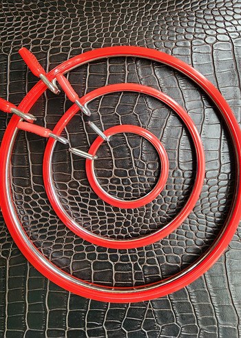 ÜÇLÜ, metal kasnak seti.. - Görsel 2