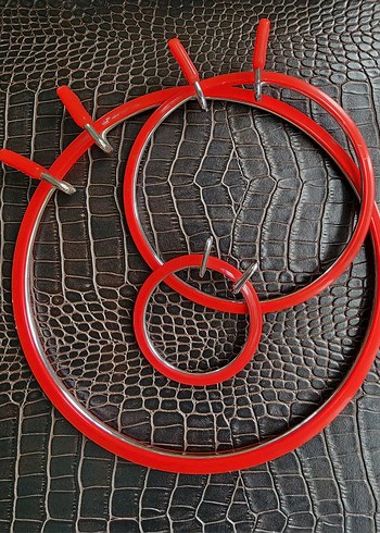 ÜÇLÜ, metal kasnak seti.. - Görsel 4