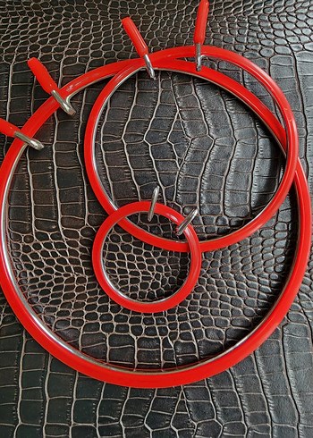 ÜÇLÜ, metal kasnak seti.. - Görsel 3