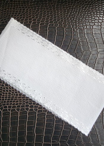 Bebe içİn veya havlu kenarı işlemek için, bordürlü kaneviçe - Görsel 3