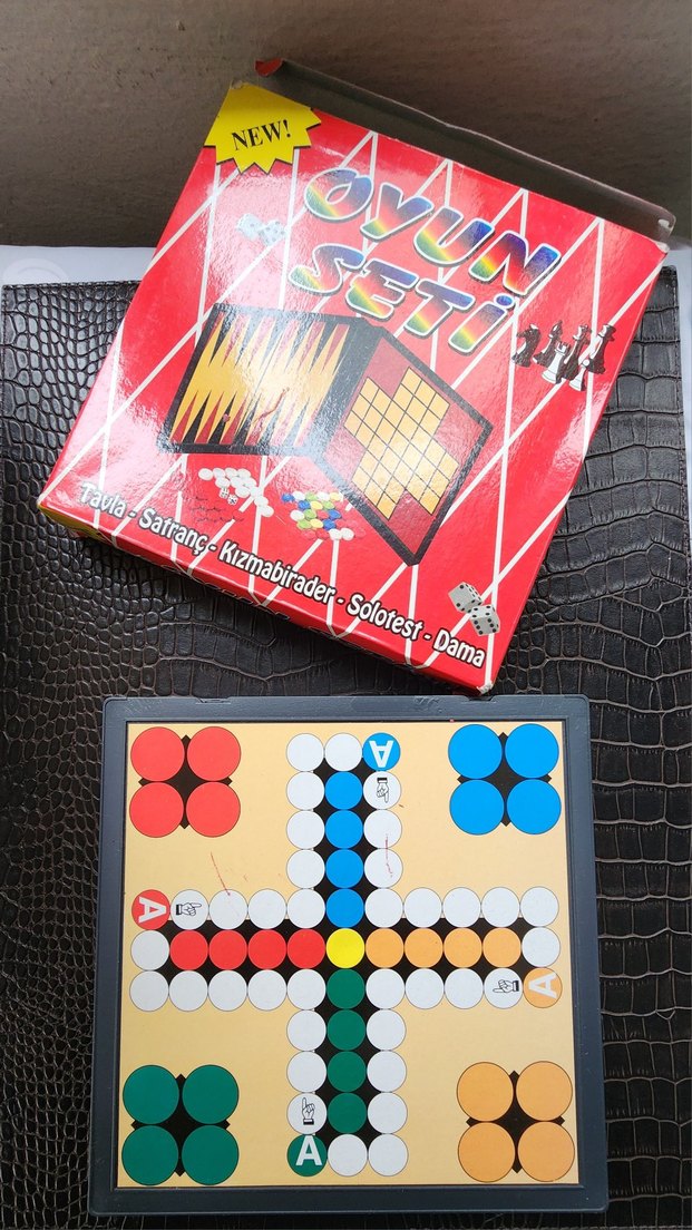 5'li Oyun Seti - Tavla, Satranç, Dama - Görsel 4