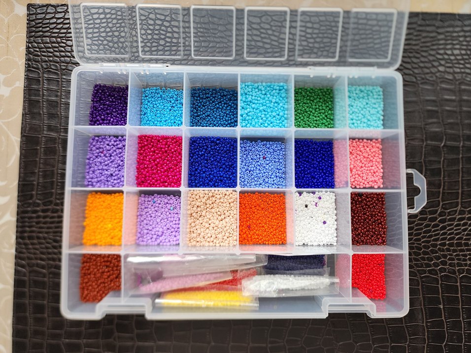 Çok Renkli Boncuklar, takı veya işlemek için.. - Görsel 2