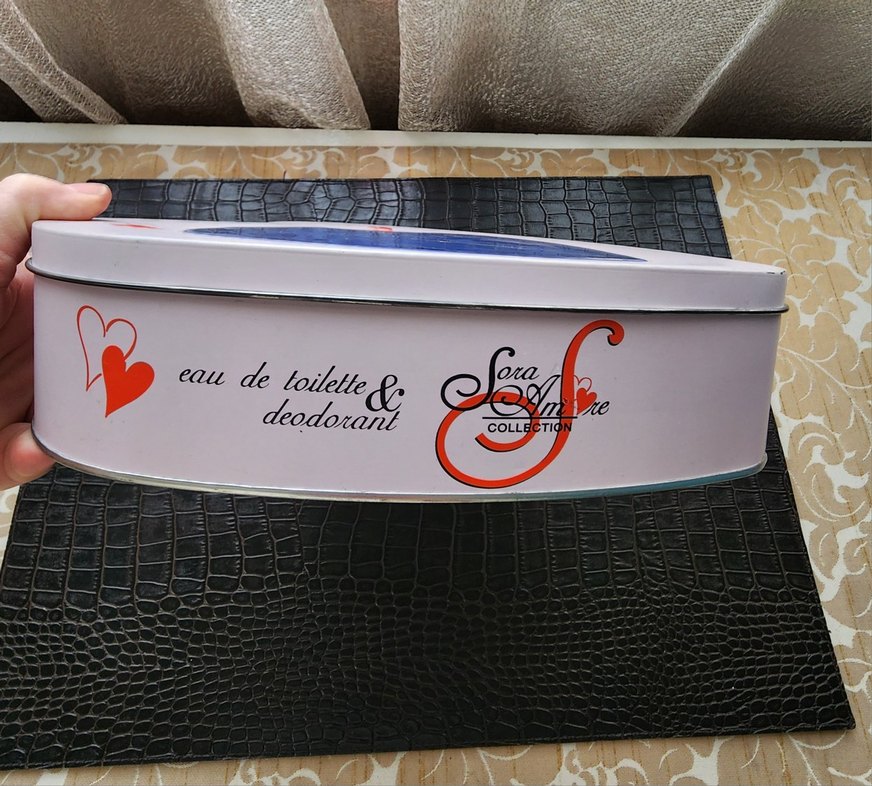 KALP ŞEKLİNDE, METAL KUTU - Görsel 4