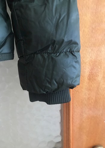 s Beden yeşil Renk Fermuarlı Yeşil belde kısa Kadın Mont