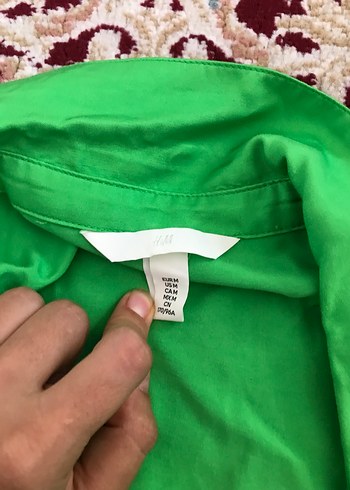 Parlak Yeşil Bohem Kadın Uzun Kollu  Elbise yada tunık - Görsel 5