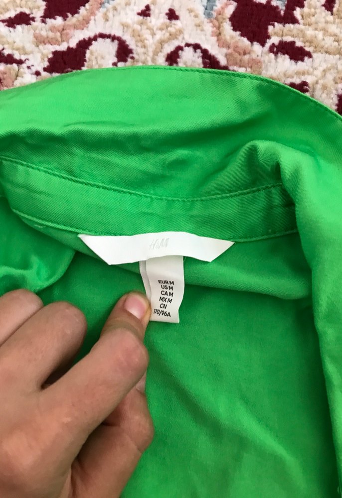 Parlak Yeşil Bohem Kadın Uzun Kollu  Elbise yada tunık - Görsel 5