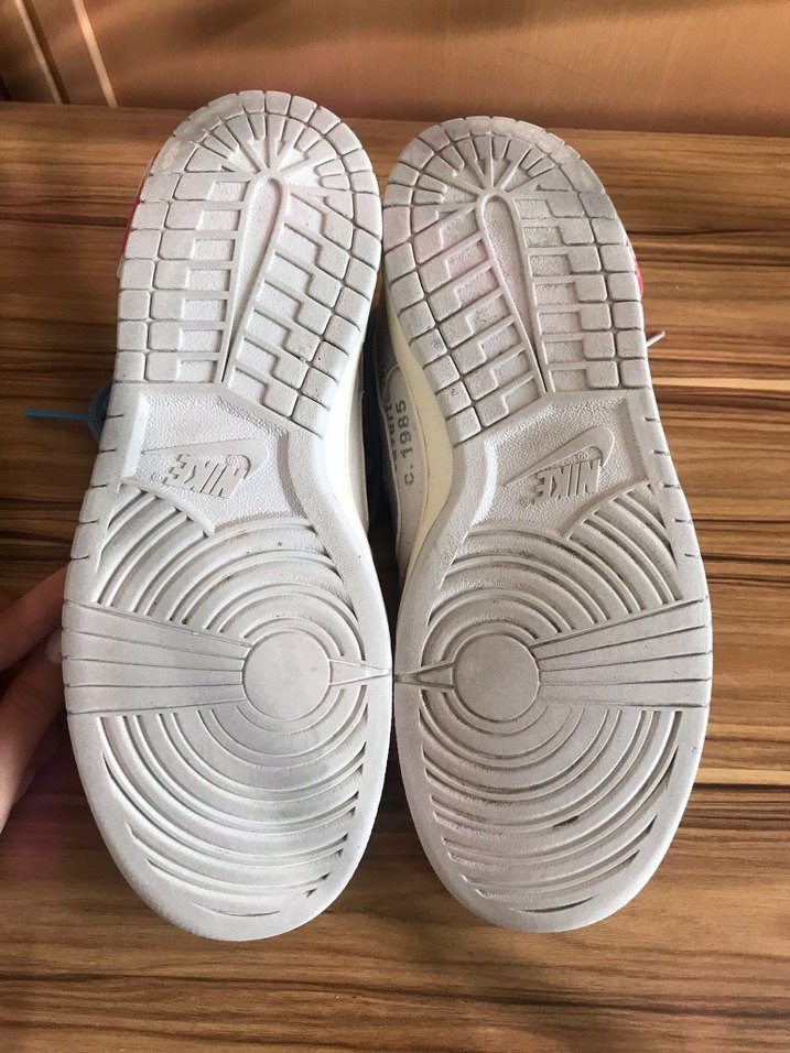 Erkekler için Beyaz Spor Ayakkabı Bağcıkları nike dunk - Görsel 5