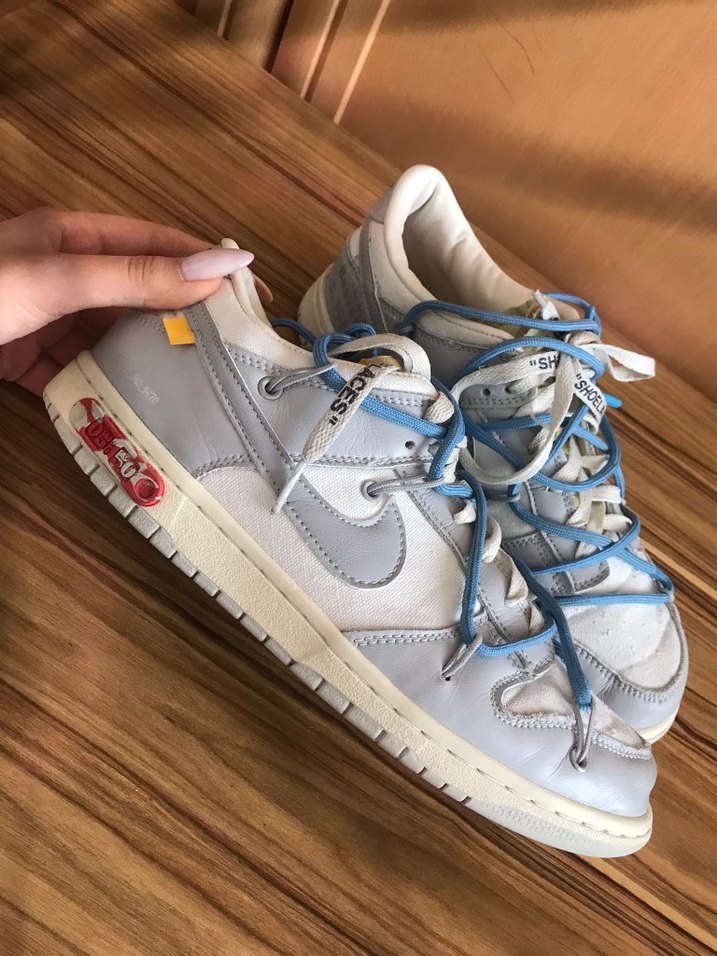 Erkekler için Beyaz Spor Ayakkabı Bağcıkları nike dunk - Görsel 2