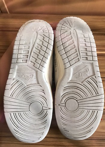 Beyaz Erkek Spor Ayakkabı Bağcıkları nike dunk - Görsel 6