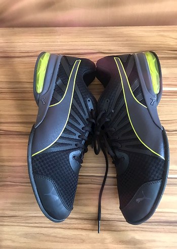 Siyah-Sarı Puma Erkek Koşu Ayakkabısı - Görsel 4