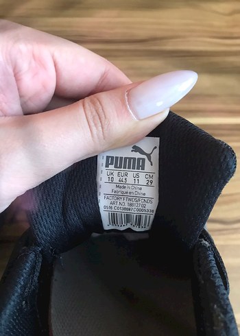 Siyah-Sarı Puma Erkek Koşu Ayakkabısı - Görsel 6