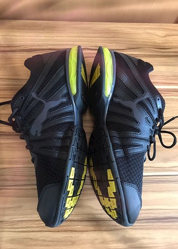 Siyah-Sarı Puma Erkek Koşu Ayakkabısı - Görsel 3