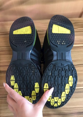 Siyah-Sarı Puma Erkek Koşu Ayakkabısı - Görsel 5