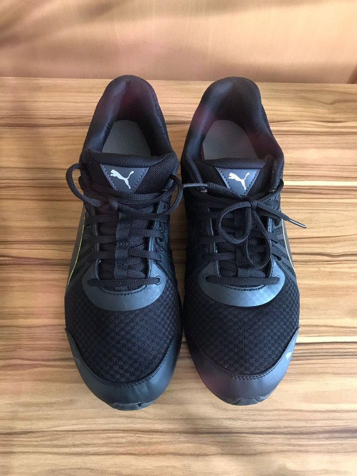 Siyah-Sarı Puma Erkek Koşu Ayakkabısı - Görsel 2