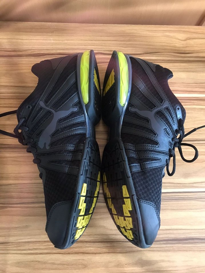 Siyah-Sarı Puma Erkek Koşu Ayakkabısı - Görsel 3