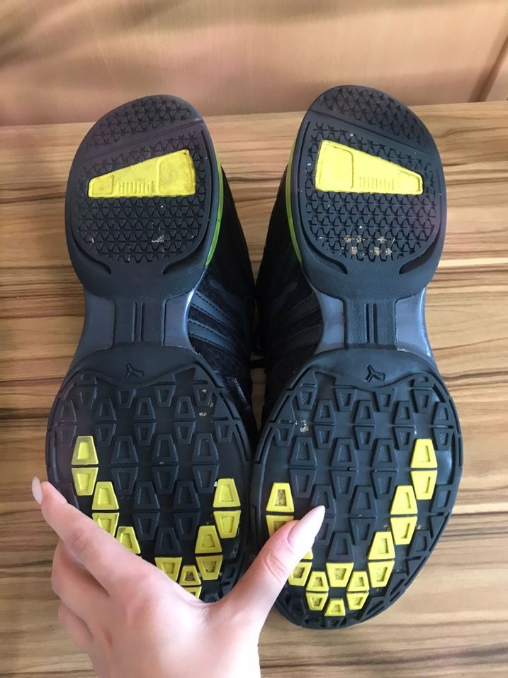 Siyah-Sarı Puma Erkek Koşu Ayakkabısı - Görsel 5