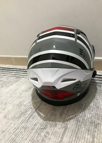 Motor kaskı+interkom+pinlock (Apex Axor Helmet Ece r22-05) - Görsel 2