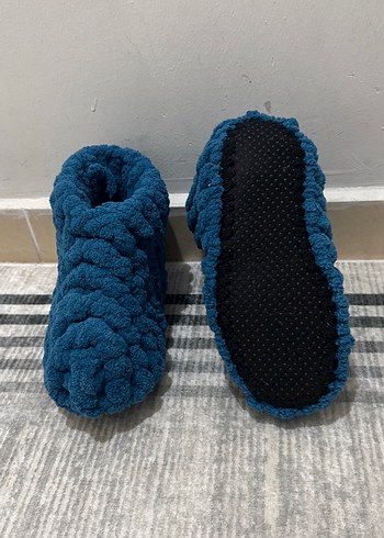 36 numara el örgüsü ev terliği - Görsel 2