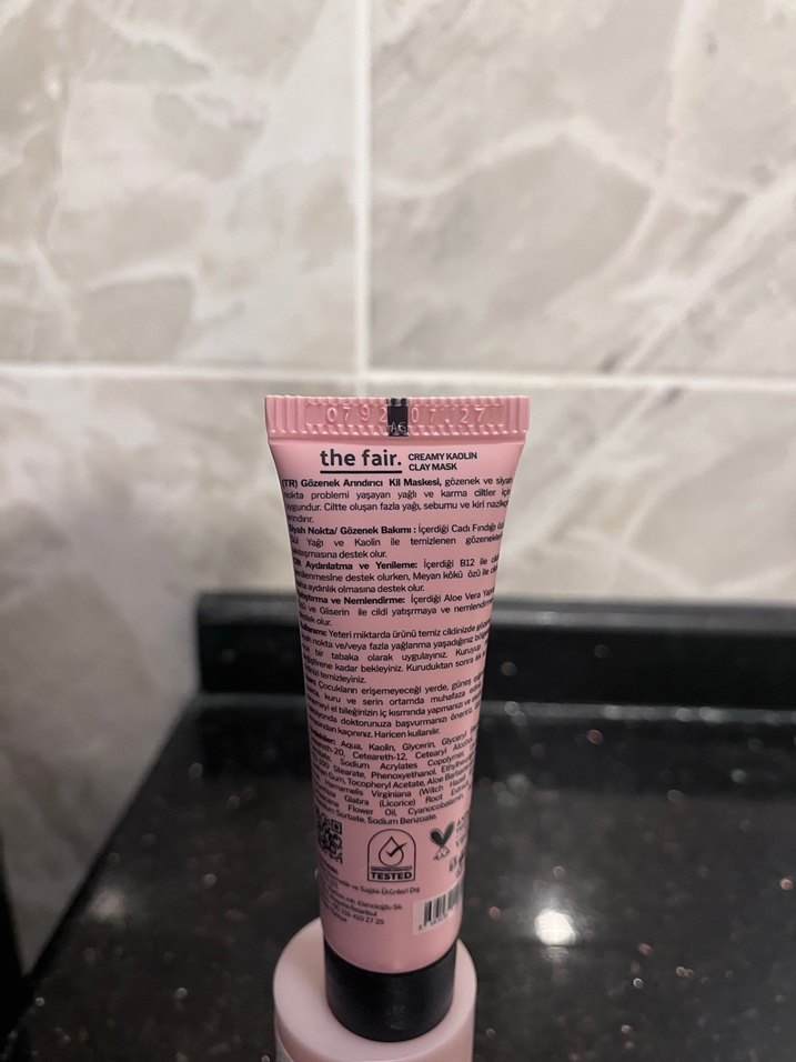 The fair gözenek arındırıcı kil maskesi30ml - Görsel 2