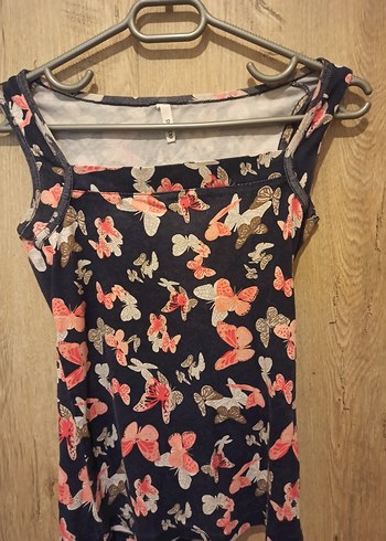 Kelebek Desenl Bluz - Görsel 2