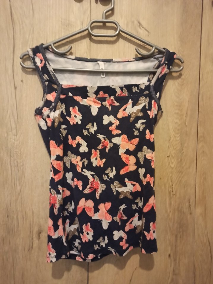 Kelebek Desenl Bluz - Görsel 3