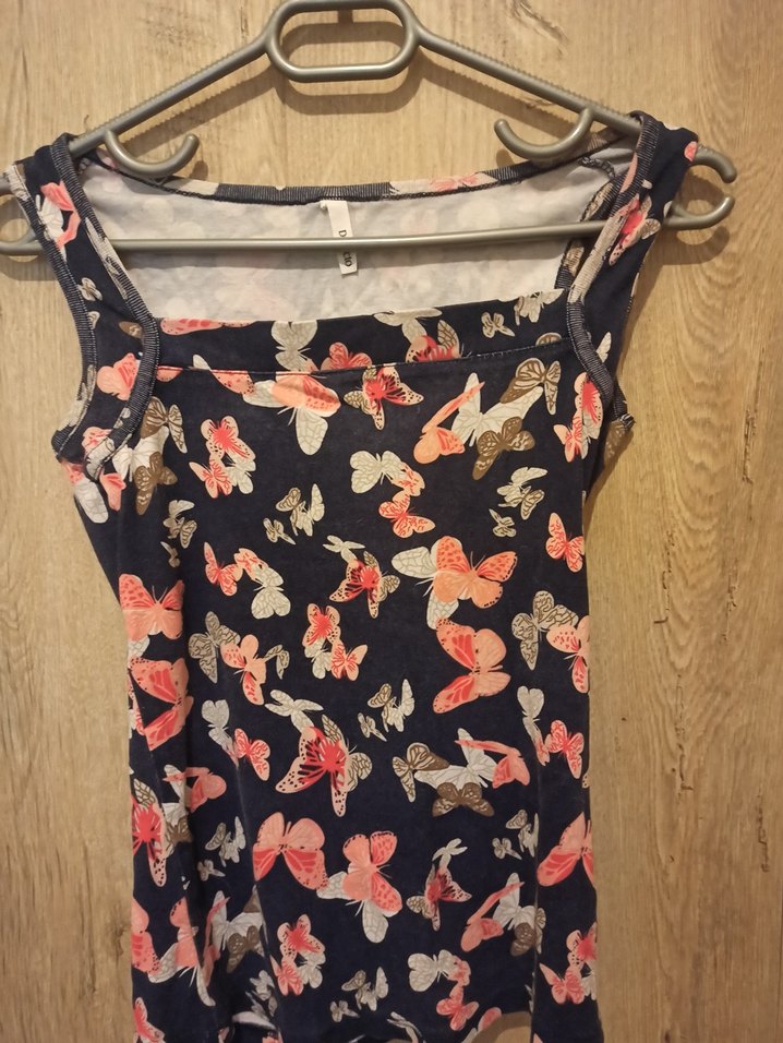 Kelebek Desenl Bluz - Görsel 2